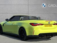 Used BMW M4 Competition Edition 503 HP (369 kW) 2023 Yellow Cabriolet