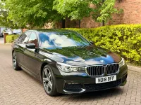 Used BMW 740 M Sport 2018 Black Sedan