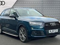 Used Audi Q7 Advanced 286 HP (210 kW) 2018 Galaxy blue metallic SUV