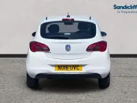 Used Vauxhall Corsa SRi 90 HP (66 kW) 2017 White Hatchback