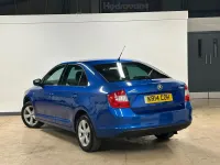 Used Skoda Rapid SE 2014 Blue Hatchback