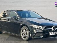 Used Mercedes A200 AMG line 150 HP (110 kW) 2021 Black Hatchback