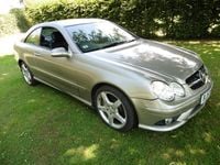 Used Mercedes CLK220 150 HP (110 kW) 2007 Silver Coupe
