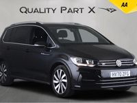 Used VW Touran R-line 150 HP (110 kW) 2020 Black MPV