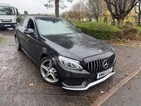 Second-hand Mercedes C220 AMG line 170 CP (125 kW) 2016 Negru Berlinǎ