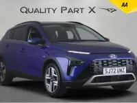 Begagnad Hyundai Bayon Premium 2022 Blå SUV