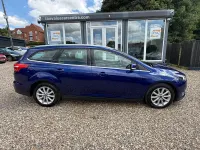 Used Ford Focus Titanium 125 HP (91 kW) 2017 Blue Estate