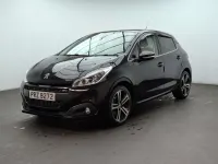 Used Peugeot 208 GT-line 2019 Black Hatchback
