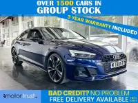 Used Audi A5 Performance 204 HP (150 kW) 2021 Blue Coupe