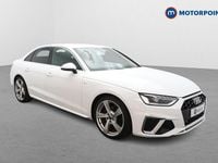 Used Audi A4 S-Line 2022 White Sedan