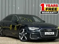 Used Audi A6 S-Line 2021 Blue Sedan