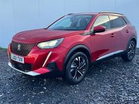 Used Peugeot e-2008 Allure 100 kW (136 HP) 2021 Red SUV