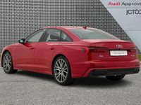 Used Audi A6 Black Edition 204 HP (150 kW) 2023 Red Sedan