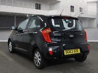Used Kia Picanto 85 HP (62 kW) 2013 Black Hatchback