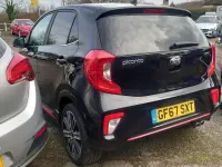 Used Kia Picanto GT-Line 83 HP (61 kW) 2017 Black Hatchback