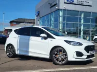 Used Ford Fiesta ST-Line 125 HP (91 kW) 2023 White Hatchback