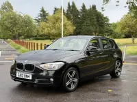 Used BMW 116 Sport Line 2013 Black Hatchback