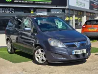 Used Vauxhall Zafira 110 HP (80 kW) 2011 Blue MPV