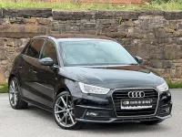 Used Audi A1 Sportback S-Line 2016 Black Hatchback