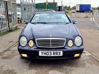 Used Mercedes CLK230 Elegance 2003 Blue Cabriolet