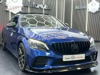 Used Mercedes C220 AMG line 2021 Blue Coupe