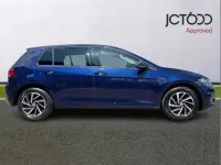 Used VW Golf VII Match 147 HP (108 kW) 2019 Blue Hatchback