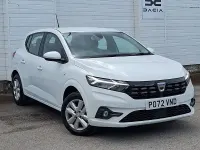 Used Dacia Sandero Comfort 91 HP (66 kW) 2022 White Hatchback