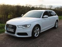 Used Audi A6 S-Line 190 HP (139 kW) 2014 White Estate