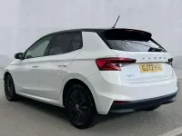 Used Skoda Fabia Colour Edition 80 HP (58 kW) 2022 Candy white black magic pearl effect Hatchback