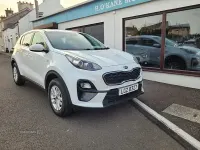 Used Kia Sportage 130 HP (95 kW) 2019 White SUV