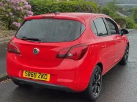 Used Vauxhall Corsa 75 HP (55 kW) 2019 Red Hatchback