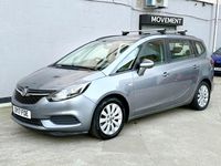 Used Vauxhall Zafira Tourer Design Edition 140 HP (102 kW) 2017 Grey MPV