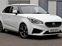 Used MG MG3 Excite 106 HP (77 kW) 2022 White Hatchback