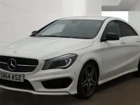 Used Mercedes CLA180 AMG 122 HP (89 kW) 2014 White Sedan