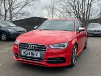 Begagnad Audi S3 Sportback Design 296 HK (217 kW) 2014 Röd Halvkombi