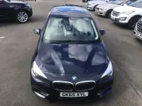 Begagnad BMW 218 Luxury Line 2015 Blå Halvkombi