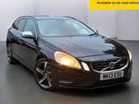 Used Volvo V60 R-Design 115 HP (84 kW) 2013 Black Estate