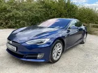 Used Tesla Model S 241 kW (328 HP) 2018 Blue Hatchback