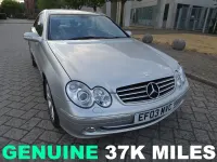 Used Mercedes CLK320 Avantgarde 2003 Silver Coupe