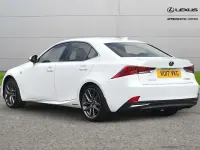 Used Lexus IS300h Sport Line 220 HP (161 kW) 2017 White Sedan