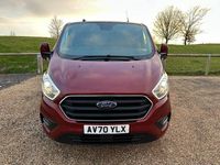 Used Ford Transit Custom Limited 130 HP (95 kW) 2021 Red Van