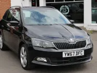 Used Skoda Fabia SE L 110 HP (80 kW) 2017 Black Estate