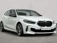 Used BMW M135 Shadowline 302 HP (222 kW) 2019 White Hatchback