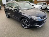 Begagnad Seat Ateca XCELLENCE Lux 150 HK (110 kW) 2019 Svart SUV