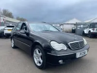 Used Mercedes C240 Avantgarde 170 HP (125 kW) 2003 Black Estate