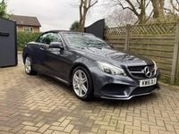 Used Mercedes E350 AMG line 2016 Grey Cabriolet
