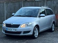 Begagnad Skoda Fabia SE 105 HK (77 kW) 2014 Silver Kombi