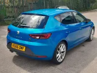 Used Seat Leon FR 150 HP (110 kW) 2017 Blue Hatchback