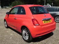 Used Fiat 500 Lounge 69 HP (50 kW) 2020 Pink Hatchback