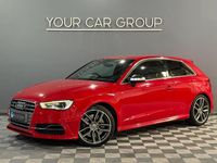 Begagnad Audi S3 Sportback Advanced 300 HK (220 kW) 2015 Röd Halvkombi